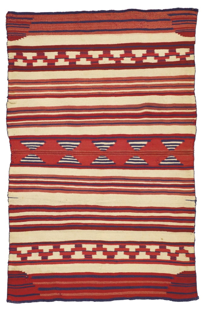 Navajo Classic Child's Blanket, $12-18,000
