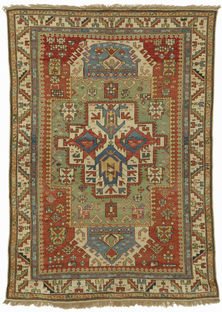 Shirvan rug, east Caucasus, first half 19th century.