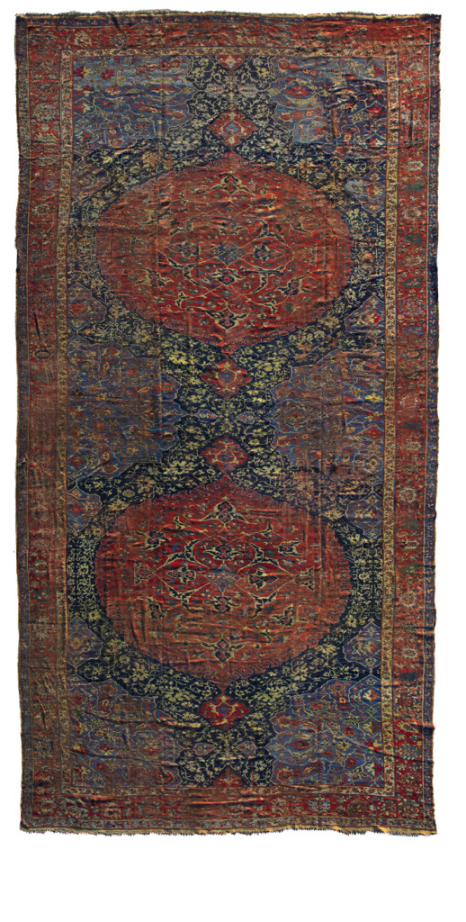Medallion Ushak carpet, west Anatolia, 17th century.