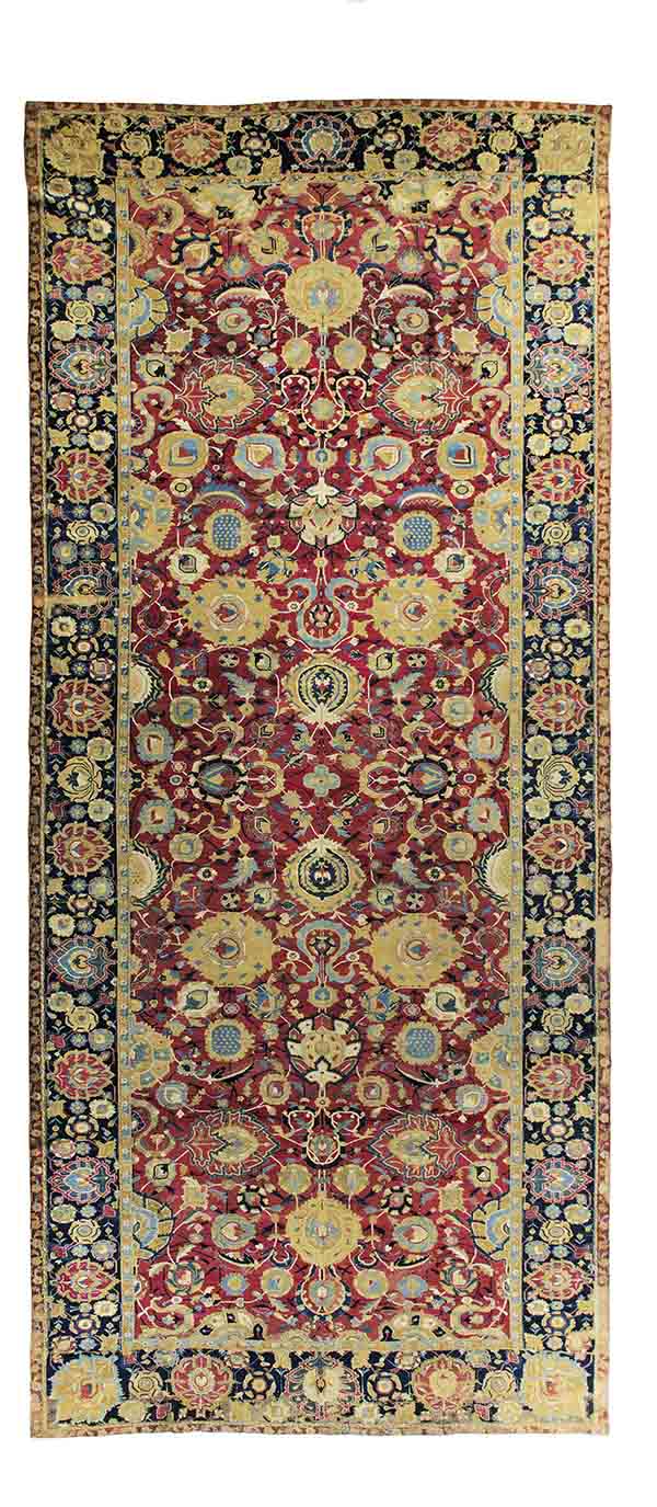 The Marquand red-ground Esfahan carpet William A. Clark