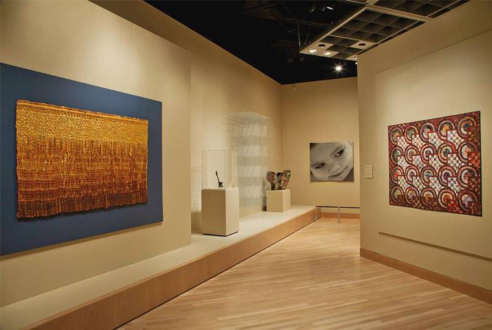 Textile art galleries at the Denver Art Museum
