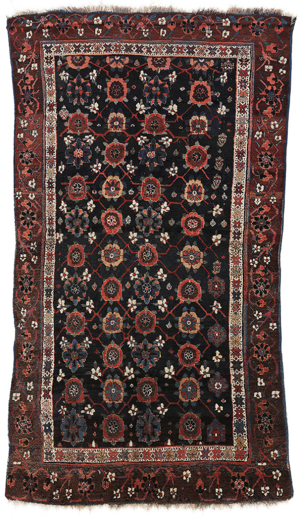 Kurdish carpet, Kolyai area, Kermanshah province, west Persia, 1st half 19th century. Dorotheum Vienna, 27 May