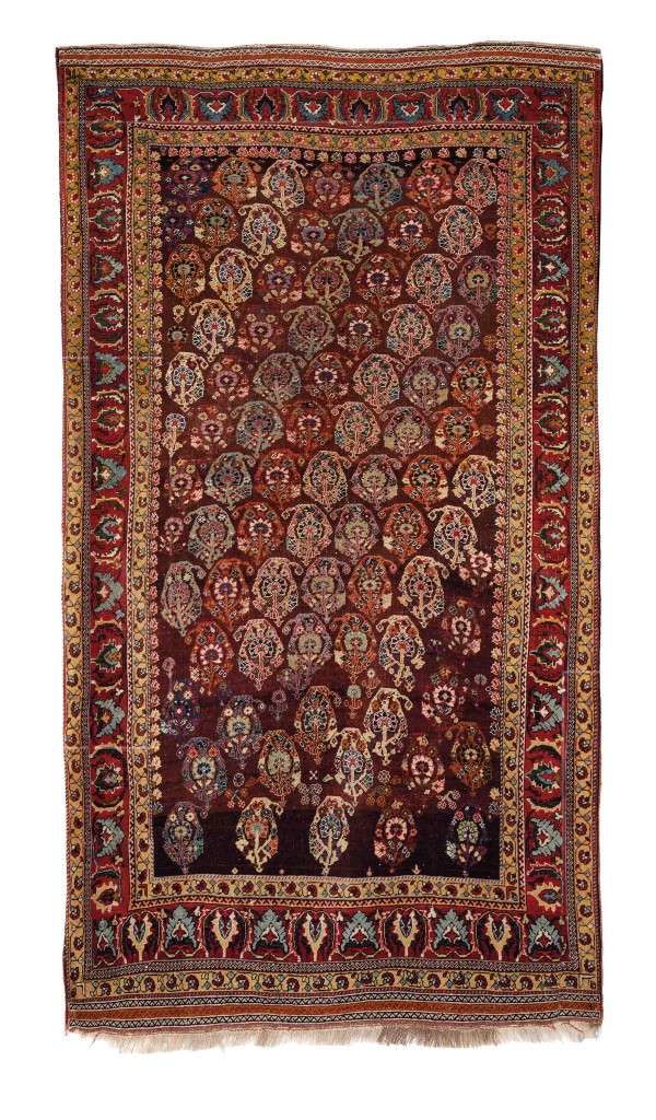 Qashqa'i rug, southwest Persia, 19th century. 