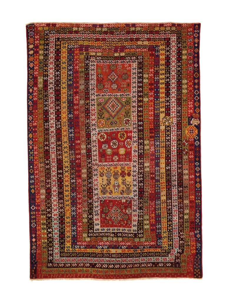 Qashqa'i rug, southwest Persia, 19th century. 