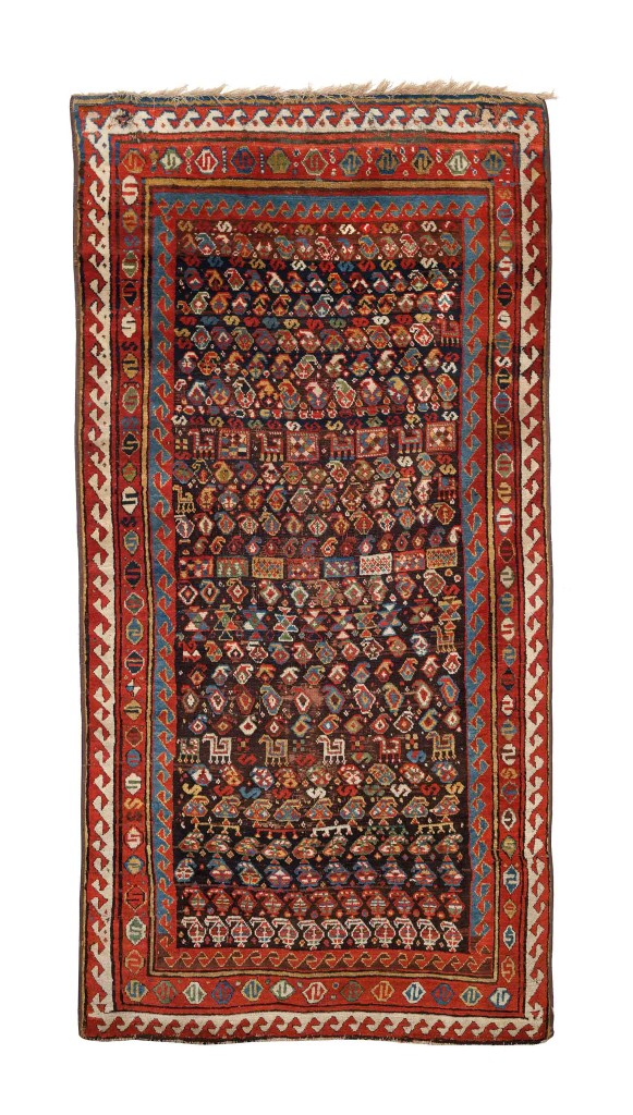 Lot 774. Sauj Bulag Kurdish rug, northwest persia, 19th century. 130 x 260 cm. 
