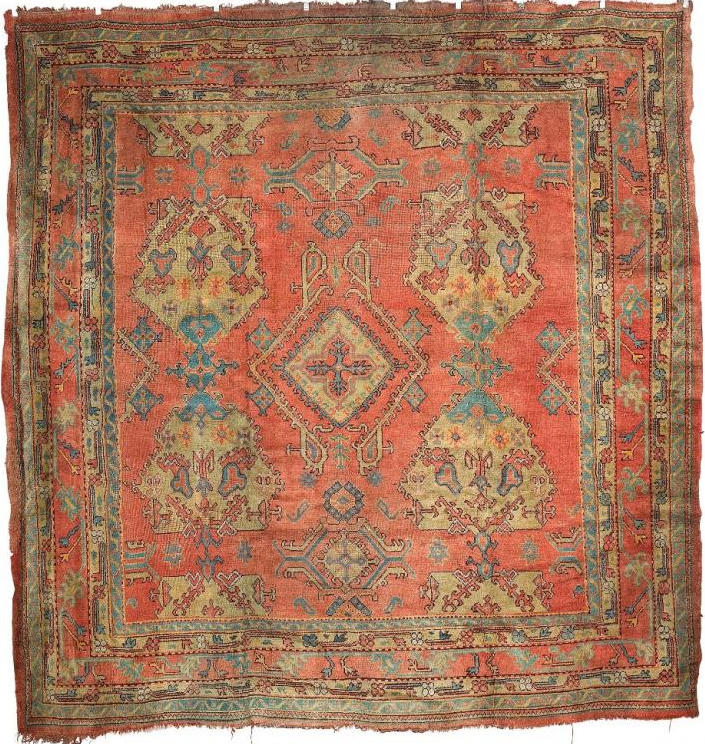 Ushak carpet, west Anatolia, 19th century. Gallery Yacou, London