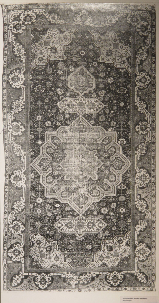 Inv. Nr. I 1313. North Persian carpet (490 x 265 cm), first half of sixteenth century. Acquired 1909.