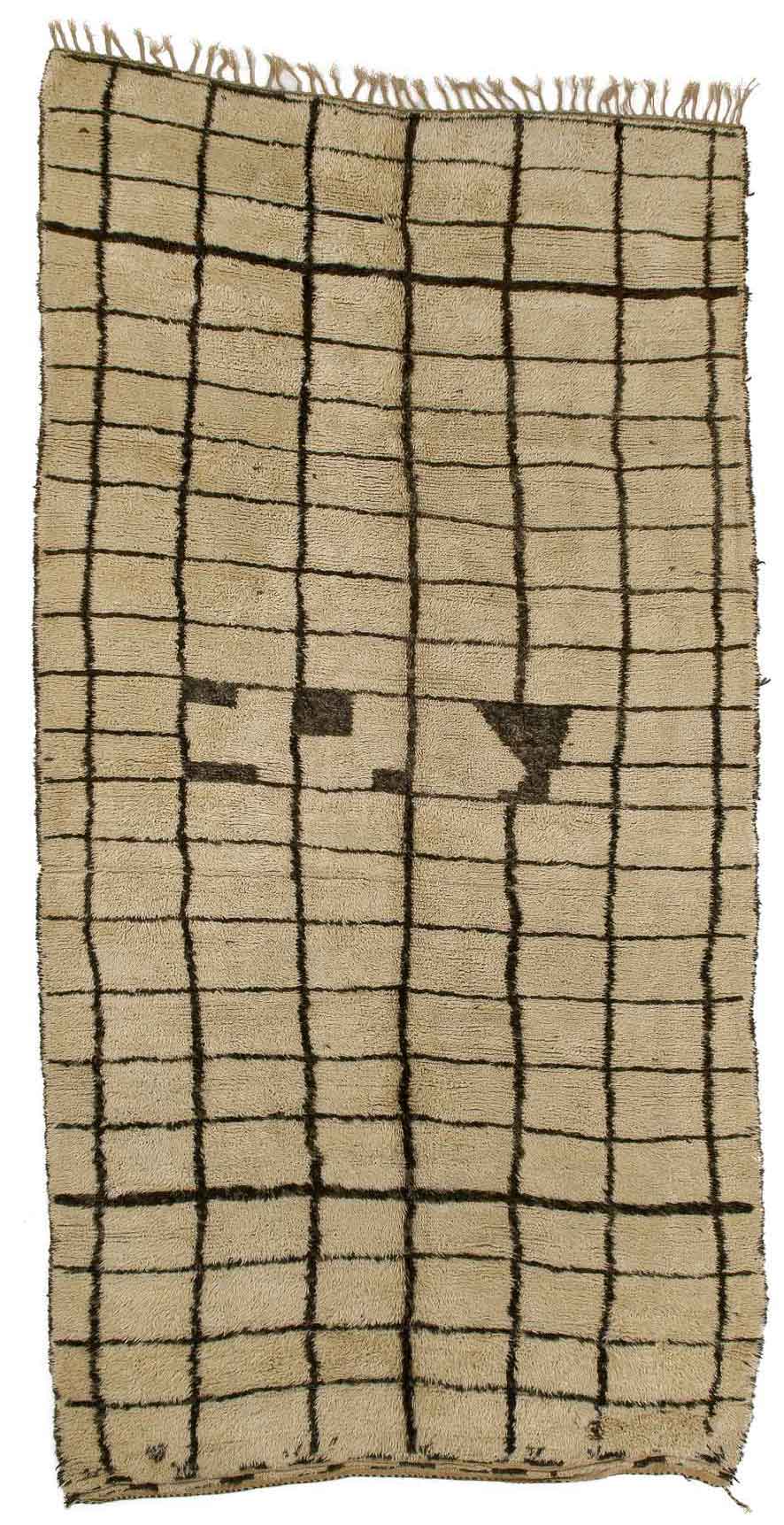 Beni Ouarain rug, north Middle Atlas, Morocco, 20th century. Jürgen Adam Collection at The International Design Museum, Munich