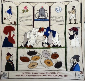Great tapestry of Scotland - RHS commemorated Scottish Tapestry