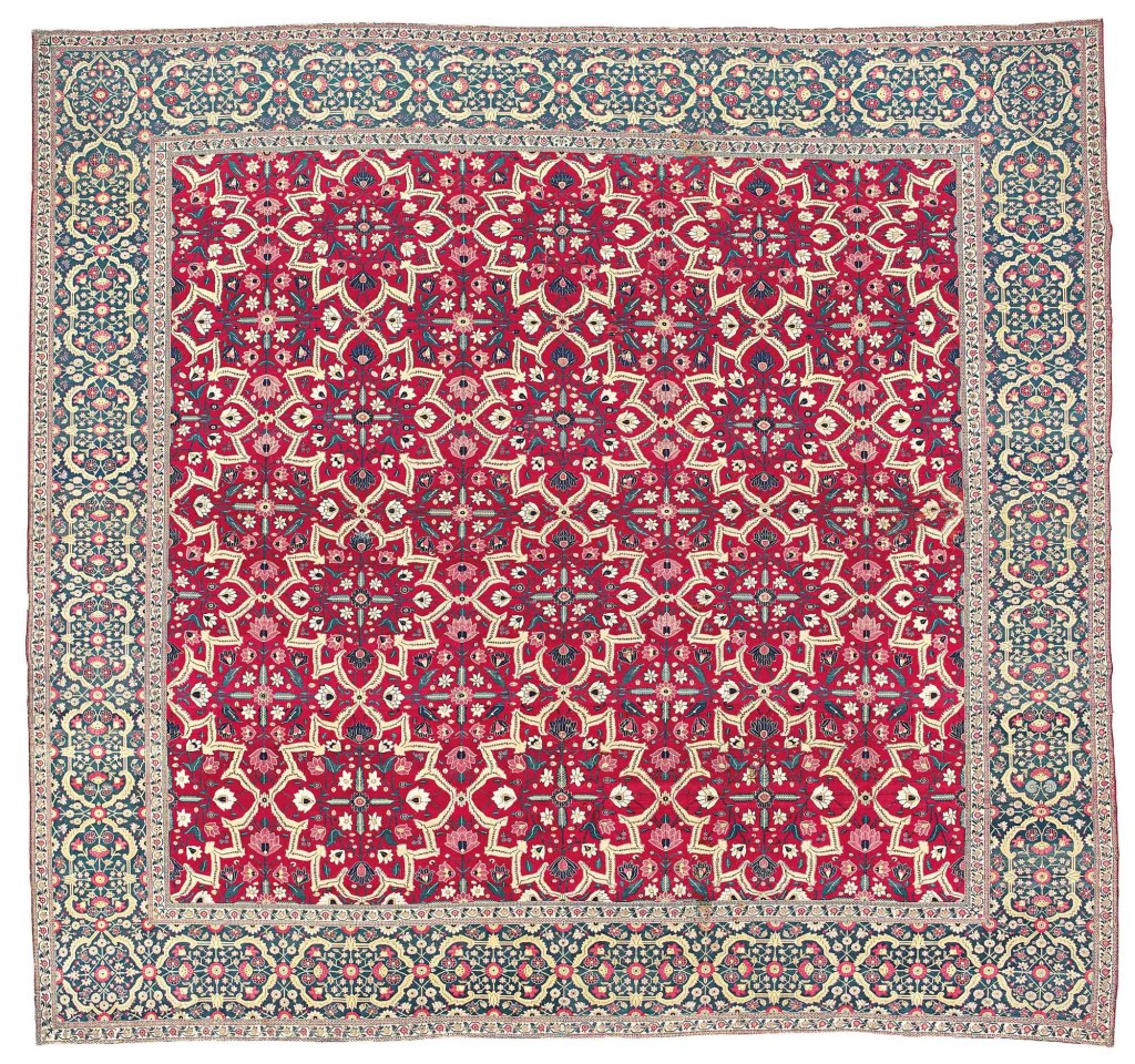 Vanderbilt Indian millefleurs carpet sells at Christie’s, London for £4 ...