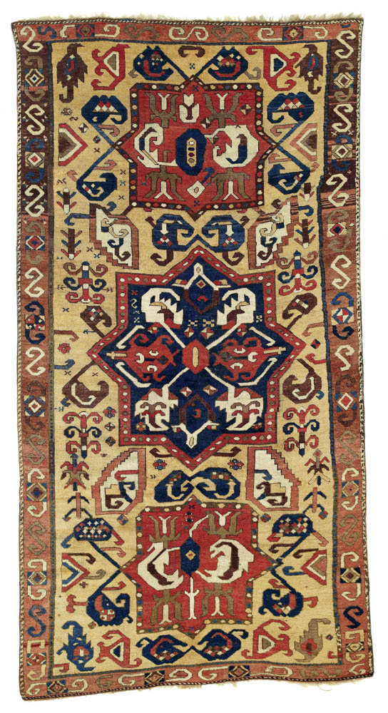 The Grote-Hasenbalg/Cassirer Northeast Anatolian rug, ca. 1700, 132 x 252 cm. Rippon Boswell, Wiesbaden, 30 November 2013, lot 138, estimate €70,000