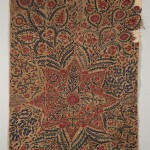Lot 869, Suzani embroidery fragment, mid 19th century, 4 ft. 8 in. x 3 ft. 4 in. Provenance: Collection of Grover Schiltz, Chicago, IL Estimate $500-800