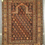Lot 884, Shirvan Marasalli prayer rug, ca. 1900, 5 ft. x 4 ft. Provenance: Collection of Grover Schiltz, Chicago, IL Estimate $1,000-1,500