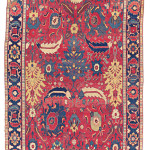Lot 29 A NORTH WEST PERSIAN KELLEH 18TH CENTURY 16ft.11in. x 6ft.10in. (515cm. x 208cm.) £8,000-12,000