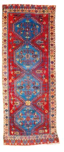 Lot 149: Karapinar long rug, Turkey circa 1800, 7ft. 11in. x 4ft. 5in. Estimate: € 6,000 – 8,000