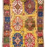Lot 67: Konya rug, Turkey first half 19th century, 7ft. 9in. x 4ft. 5in. Estimate: € 9,000 – 11,000