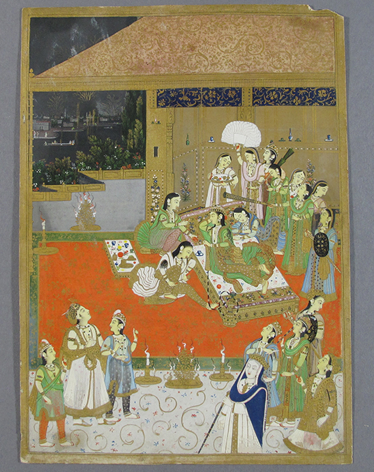 Lot 183, A Prince Visits The Zenana, Jaipur, India, Early 19th Century