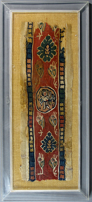 Lot 310, A Coptic textile border fragment, Egypt, 6th-10th Century