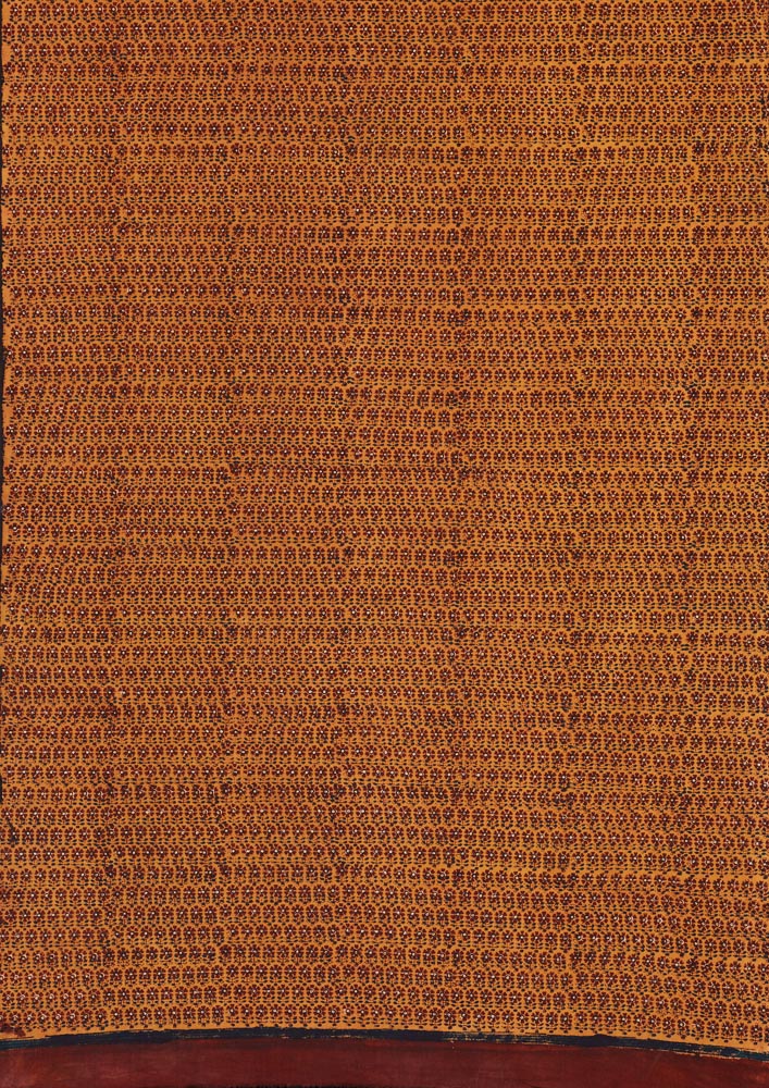 Block-printed length of cloth, Badin, Sindh, Pakistan, 1980s 1