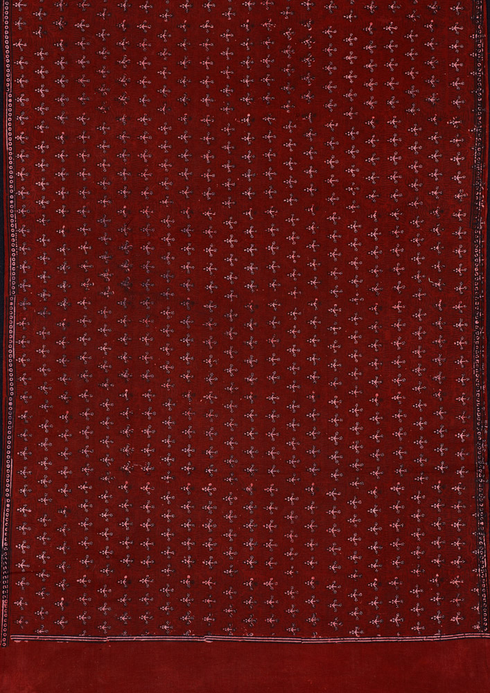 Block-printed length of cloth, Mithi, Sindh, Pakistan, 1980s