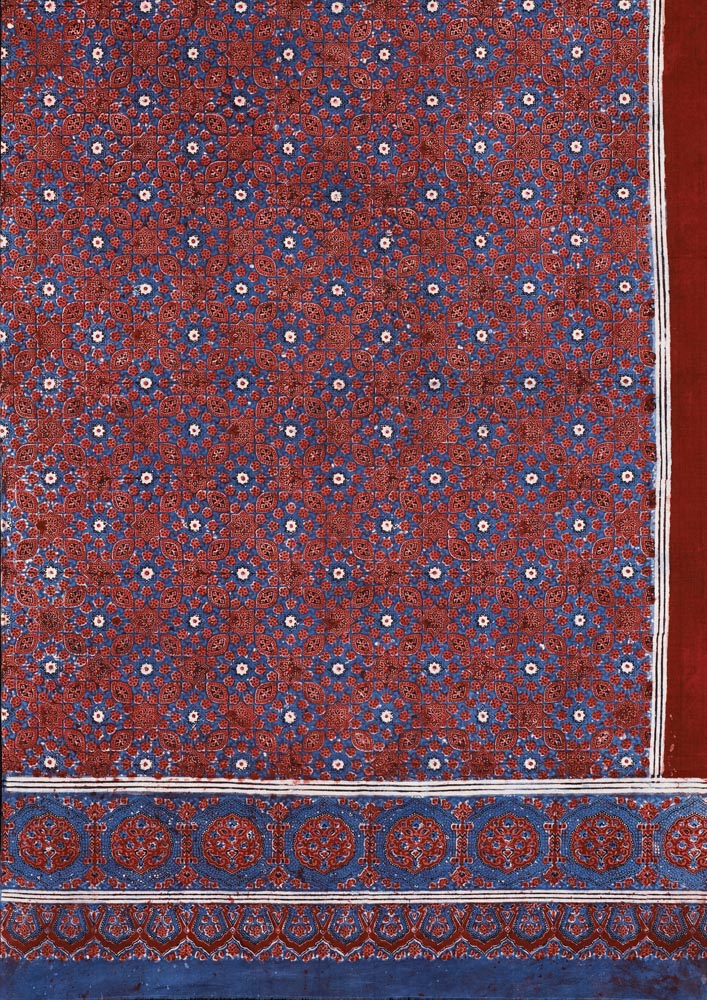Block-printed length of cloth (ajrakh), Hala, Sindh, Pakistan, 1980s