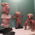 Bob Dowling's pre-Columbian ceramic statues at the San Francisco Tribal Art Association's 10th anniversary show
