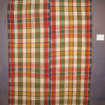 Jajim (blanket), late 19th century Made from 2 parts South-Persia, Fars region, Luri tribes. 166 x 247 cm. 100 Kilims, Neiriz Collection, Halle