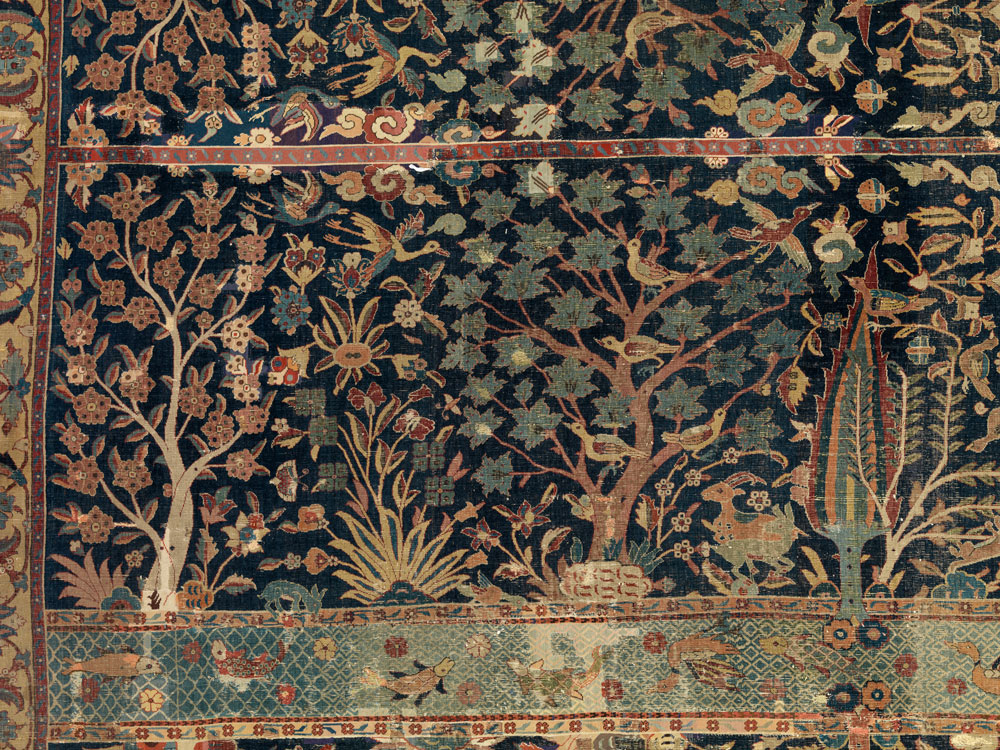 Wagner Garden Carpet (detail), The Burrell Collection