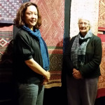 Linda Susan McIntosh, author and scholar on Laotian textiles with Gay Spies, Woven Connections, Samyama