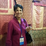 Barbara Johnson, textile collector and member of the Indonesian Heritage Society Jakarta, Woven Connections, Samyama