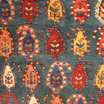 Talish rug, southeast Caucasus, 19th century, JAmes Cohen, London, HALI at Olympia