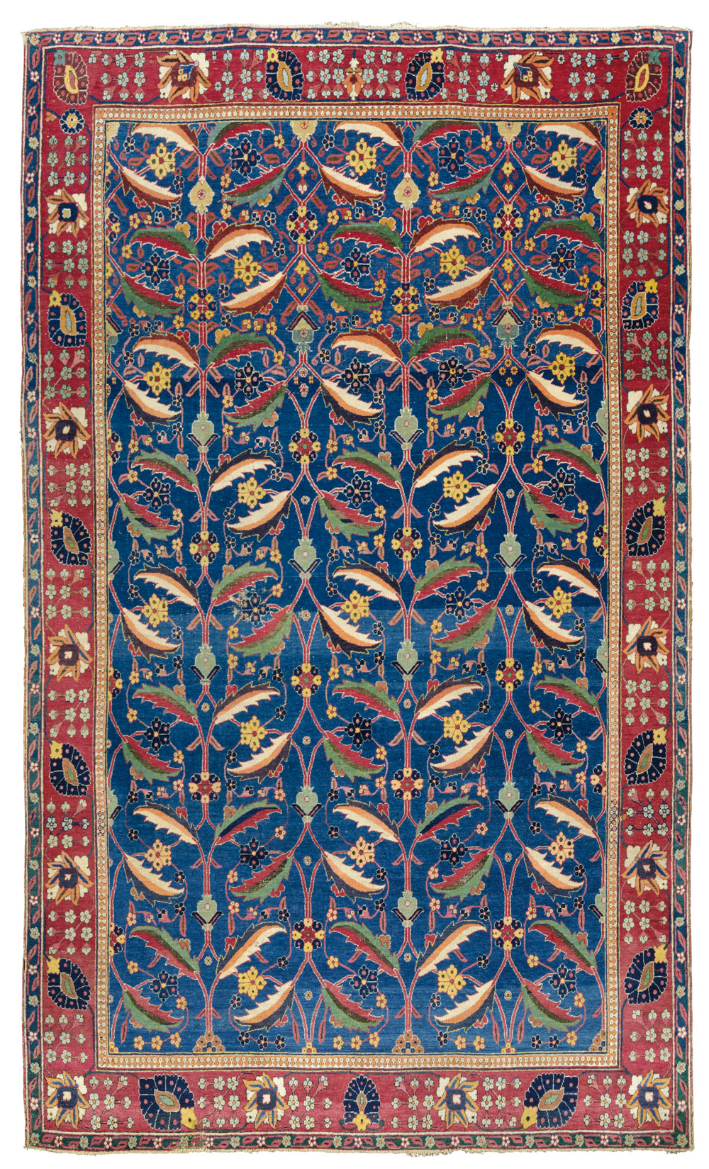 Kerman 'vase' carpet, southeast Persia, late 17th century. 1.51 x 2.51m (5’0” x 8’3”). £1,000,000-1,500,000