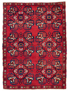 Afshar rug, south Persia, Kerman region, second half 19th century. Lot 79, Rippon Boswell, Wiesbaden, 28 May 2016, estimate € 9,500