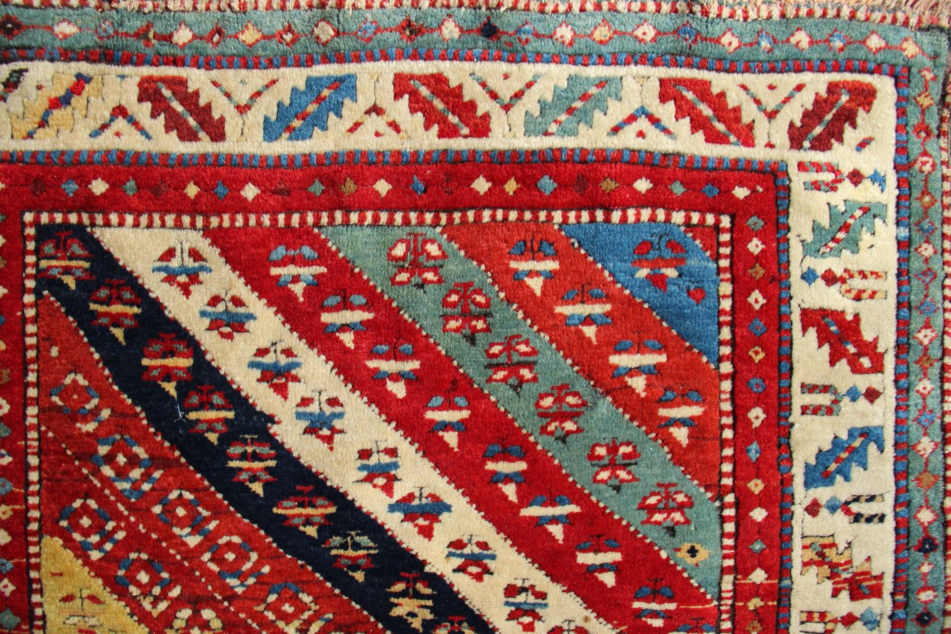 Kazak region long rug, west Caucasus, 19th century. James Cohen, London 