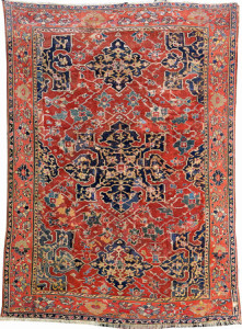 Lot 7120 The The Grote- Hasenbalg star Ushak carpet, 17th_century.. Henrys Auktionshaus, 11 June, estimate NR.