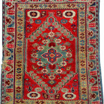 Lot 72343 Dazkiri rug with Transylvanian design, early 19th century. Henrys Auktionshaus, 11 June, estimate €3,000.