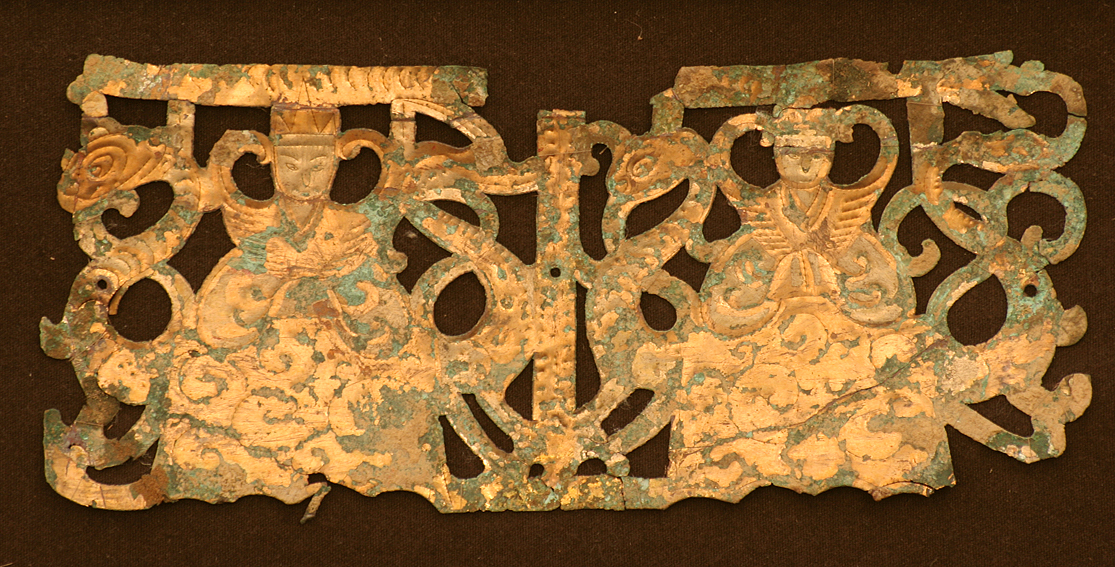 Warring state openwork plaque, 475-221 BCE, China. Galerie Arabesque, Stuttgart 