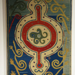 Modern Kaitag craddle cover, Caravanserai