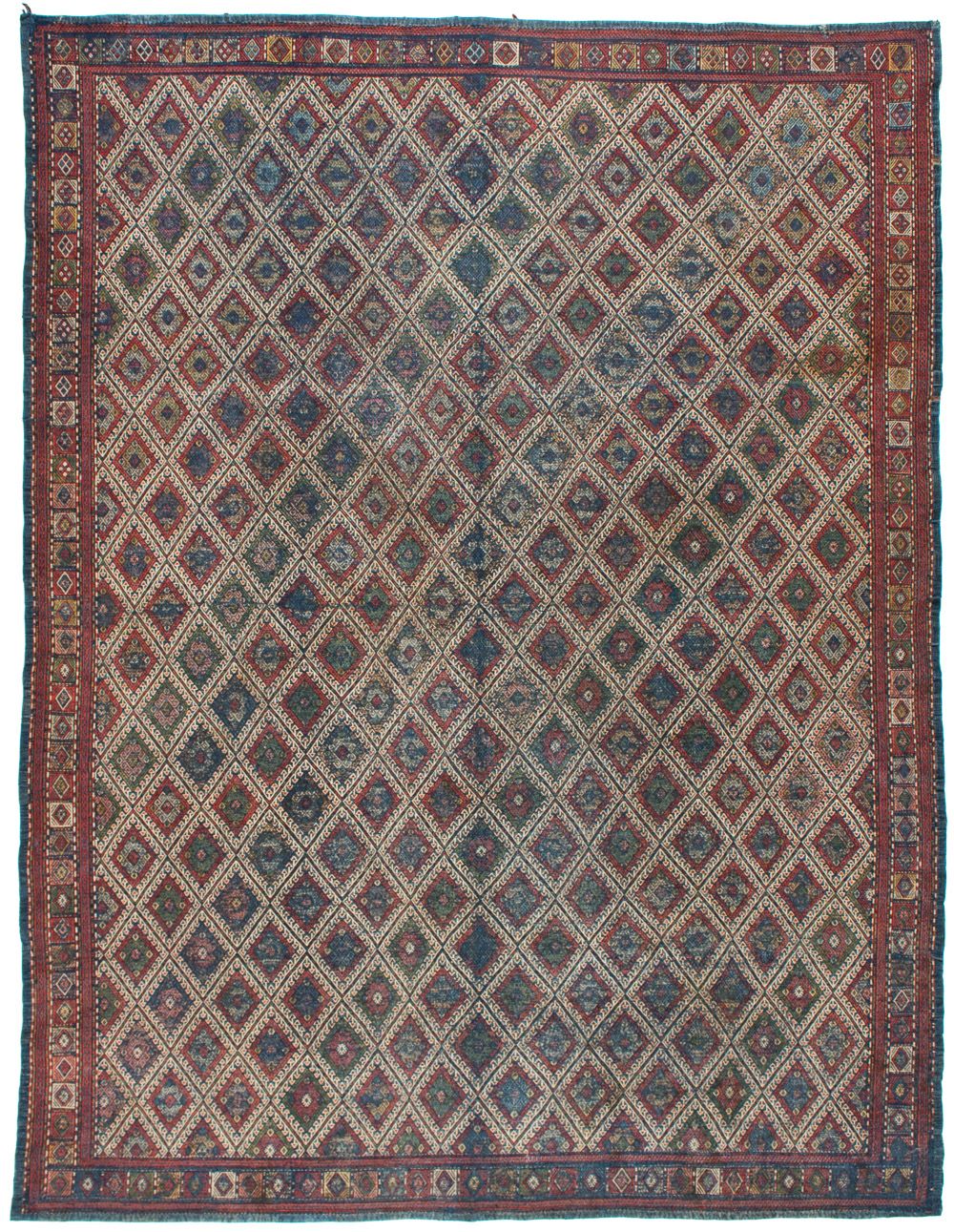 Shahsavan sumakh, silk, 170 x 220 cm, Ramezani