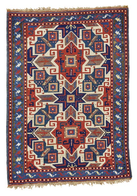 star-kazak-rug-southwest-caucasus-second-half-19th-century