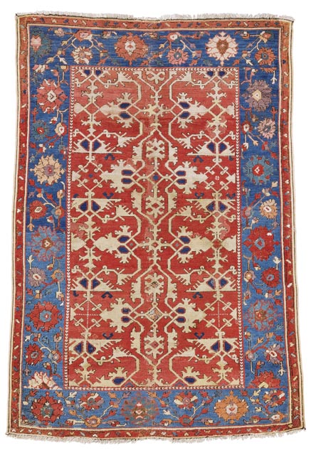 Ushak Lotto-rug, west-anatolia-late-16th/early-17th-century