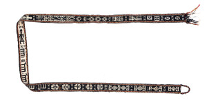 Lori kilim band, Persia, ca. 1900,10ft. 4in. x 0ft. 3in. Lot 380, Austrian Auction Company, 19th November, estimate: € 400 – 600. Tucked at the back of the sale are three woven bands made by west Persian nomads for use in packing and carrying loads. In a new study of these tribal totems by Fred Mushkat to be published in 2017, the authenticity and strong tribal identity that resonated through these objects is in revealed in great detail. For many years these weavings have been overlooked but the best examples deserve greater attention. This example may not be the finest of the three examples on offer but it does have the rare addition of animals and people.