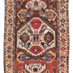 Kurdish carpet, Kurdistan, ca. 1800, 8ft. 2in. x 5ft. 1in. Lot 192, Austrian Auction Company, 19th November, estimate: € 8.000 – 12.000
