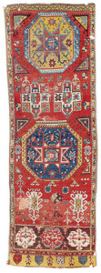 Aksaray carpet, Central Anatolia, Cappadocia, first half 18th century. Rippon Boswell, Wiesbaden, 3 December, lot 44, The Wollheim Collection, 290 x 96 cm, estimate €5,500.00
