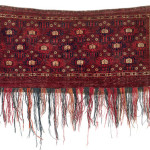 Pseudo-Chodor torba, Central Asia, West Turkestan, first half 19th century. Rippon Boswell, Wiesbaden, 3 December, lot 1, The Wollheim Collection, 44 x 103 cm, estimate €1,000.00