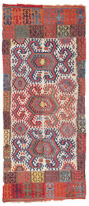 Konya Kilim, Central Anatolia, West Turkestan, ca. 1800. Rippon Boswell, Wiesbaden, 3 December, lot 96, 364 x 157 cm, estimate €14,500.00
