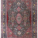 Kirman rug, Persia, 19th century. Franco Dell'Orto