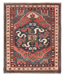 'Cloudband' Kazak rug, Caucasus, second half 19th century. Hakiemie Rugs