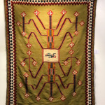 Dated and inscribed Qashqa'i kilim, southwest Persia, 19th century. Jack Corwin collection offered by Peter Pap as part of the exhibition, Artful Weavings