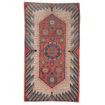 Lot 406, sonic wave design carpet, East Turkestan, late 19th century. Wannenes, 25 May, OpenCare, Milan, estimate € 4,800 - 5,500